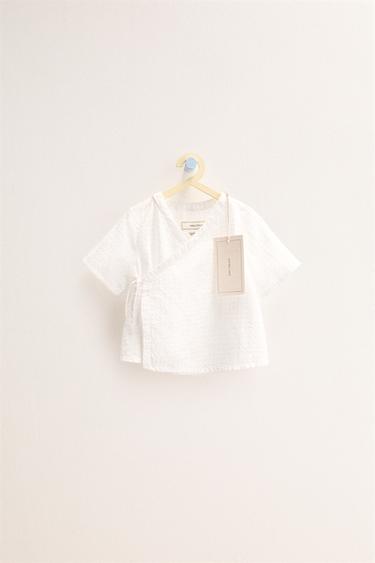 ZARA TIMELESS - CAMISA ESTRUCTURA - Blanco de Zara