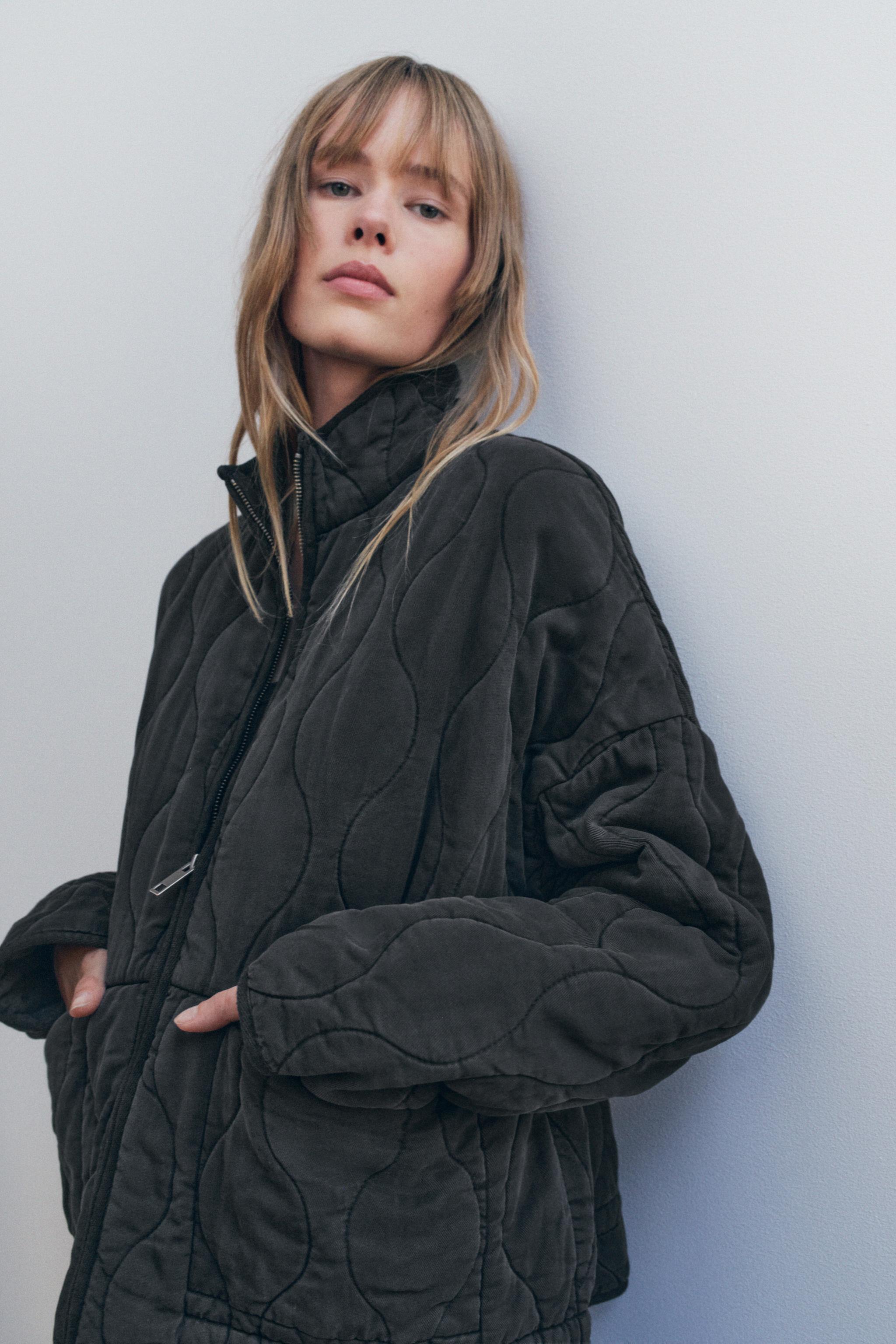 Veste oversize rembourrée zara sale