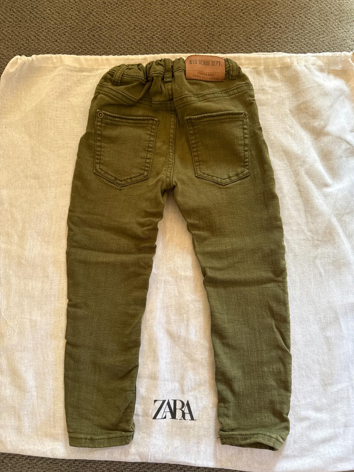 GREEN SKINNY JEANS - Image 2