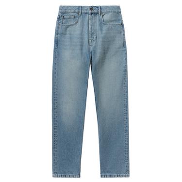 STRAIGHT ANKLE FIT JEANS - Mid-blue by Zara
