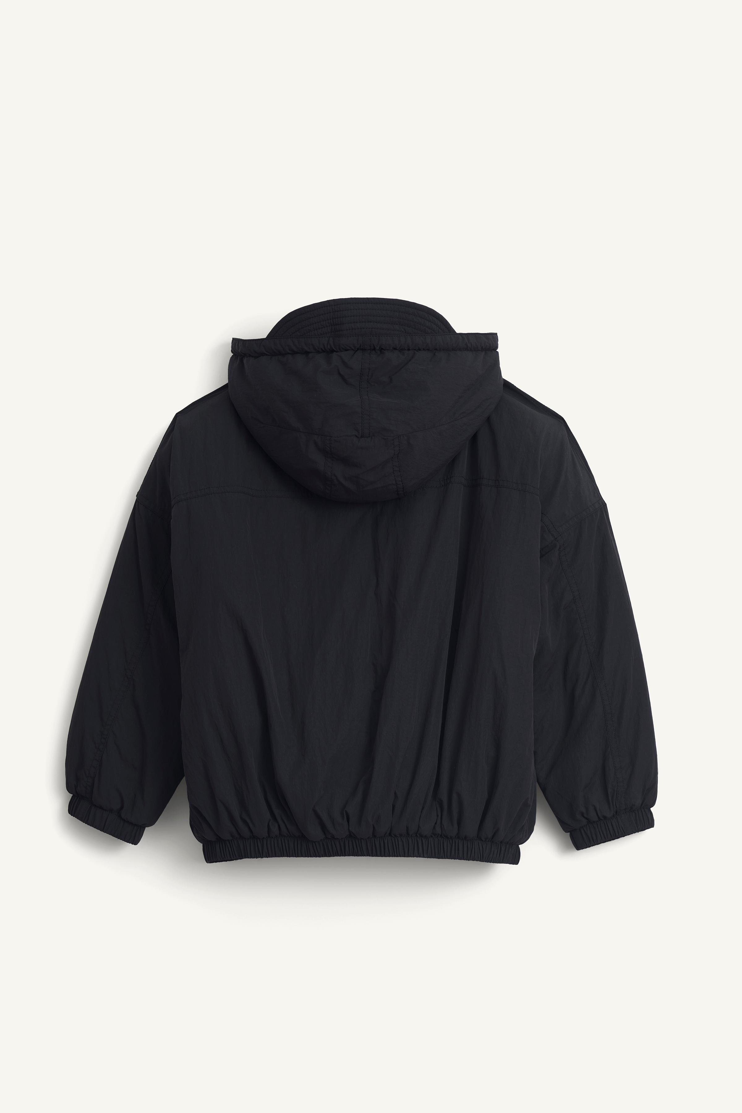 BLCK NYLN JCKT 13 - Black | ZARA United States BLCK NYLN JCKT 13 - Black | ZARA United States