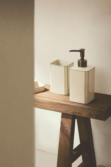 RUSTIC BATHROOM SET - LIGHT BLUE by Zara