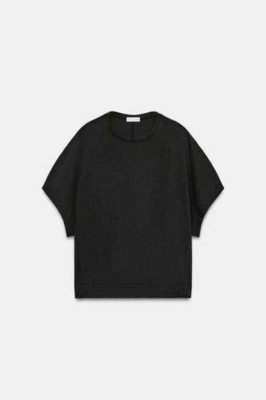 MAGLIETTA INTERLOCK CAPA - Carbone di Zara