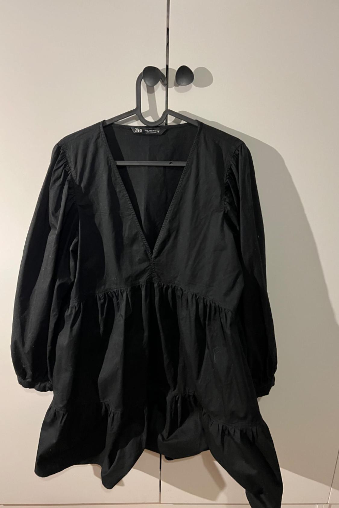 POPLIN PANELLED DRESS - Image 4