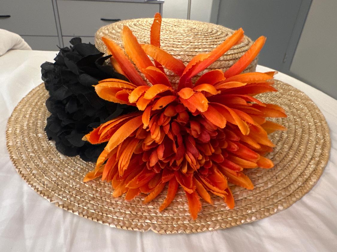 SOMBRERO RAFIA FLORES - Image 5