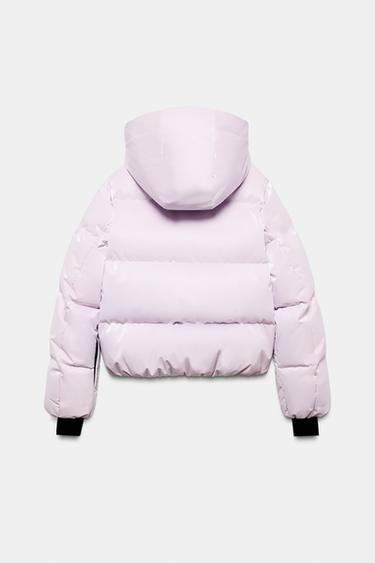 QUILTED ANORAK WITH 80% DOWN 20% FEATHER, WATER-RESISTANT, WINDPROOF, RECCO® TECHNOLOGY, SKI COLLECTION - Pink by Zara - Image 8