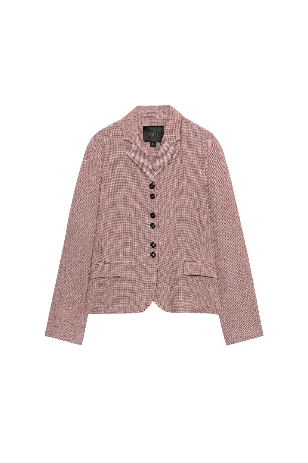 ZW COLLECTION LINEN BLEND BLAZER