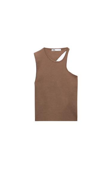 ASYMMETRIC KNIT SWEATER