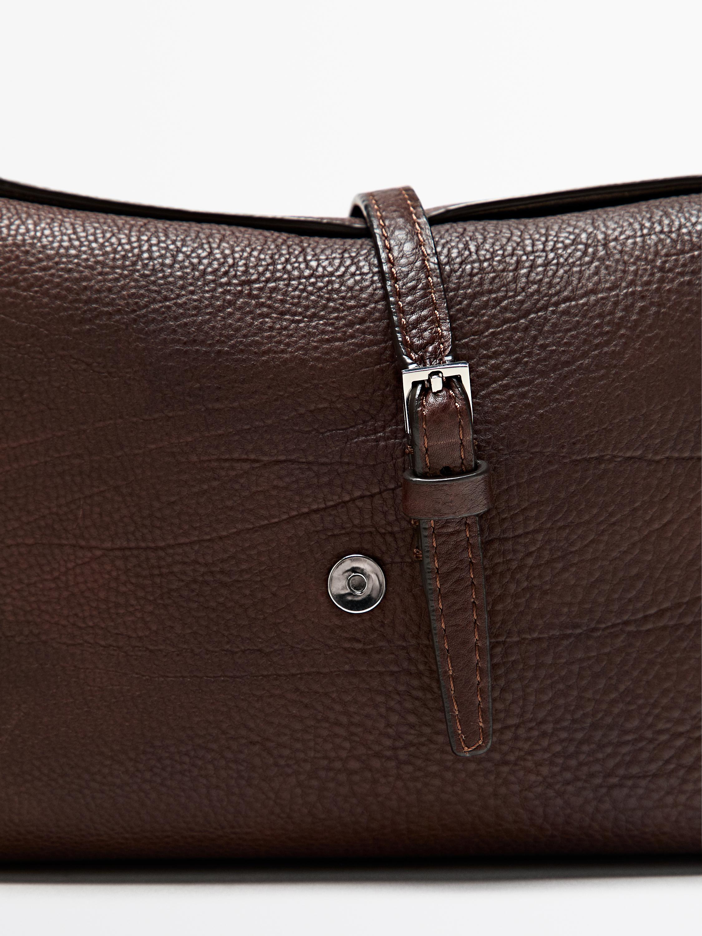 Trousse de voyage en cuir nappa