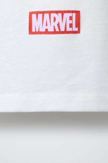T-SHIRT EN RELIEF THE AVENGERS © MARVEL - Blanc de Zara - Image 3