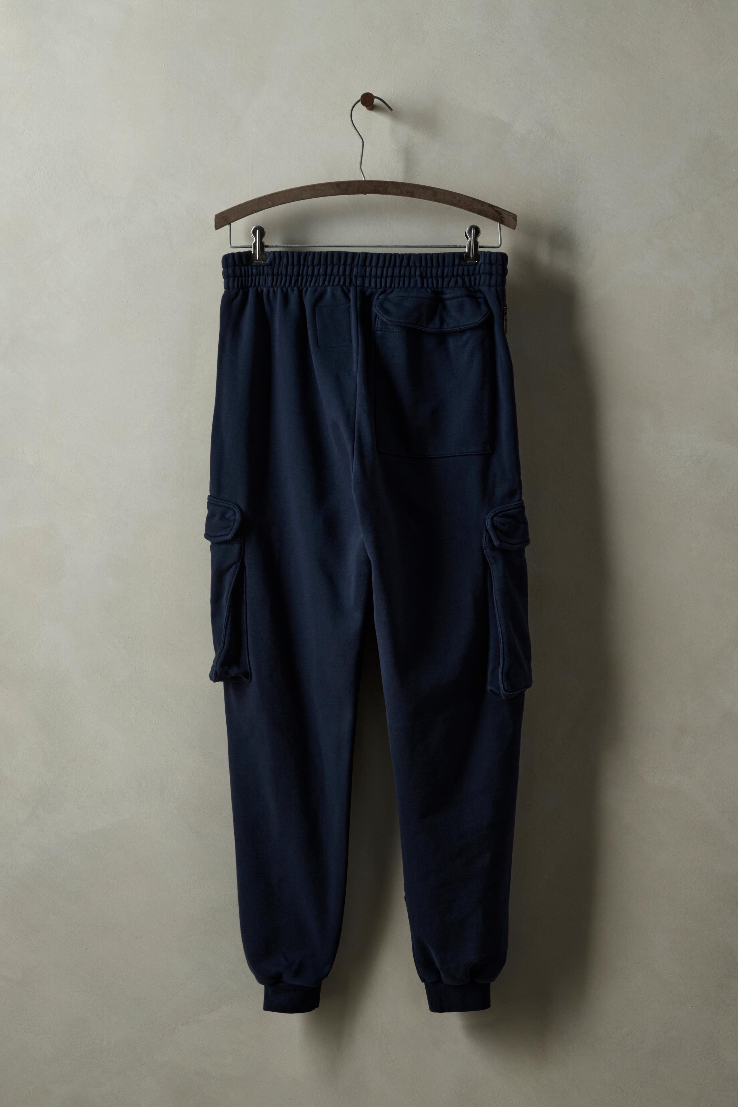 【ZARA】カーゴパンツ X SR_A ネイビーブルー| 8527/401/401 RELAXED FIT CARGO TROUSERS X SR_A - Navy blue | ZARA United