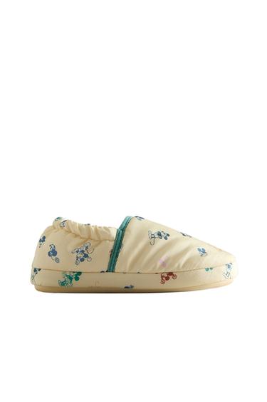 KIDS' MICKEY & MINNIE ©DISNEY SLIPPERS - Yellow by Zara