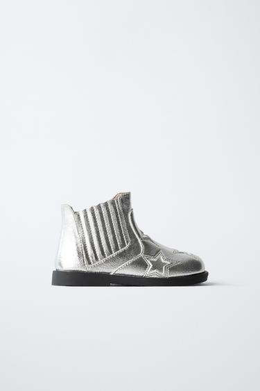 BOTA ESTRELLAS - Plata de Zara