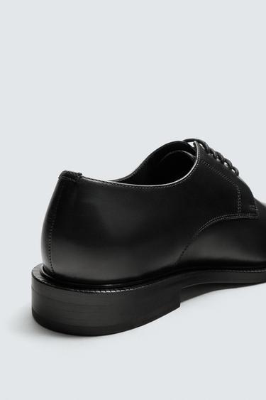 SMART LEATHER SHOES - Black by Zara - Image 3
