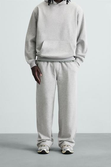 БАЗОВІ ШТАНИ-ДЖОГЕРИ ВІЛЬНОГО КРОЮ - Сіро-глинястий Zara