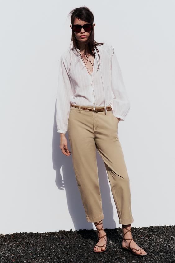 I pantaloni eleganti di Zara che costano poco e fanno una bella figura