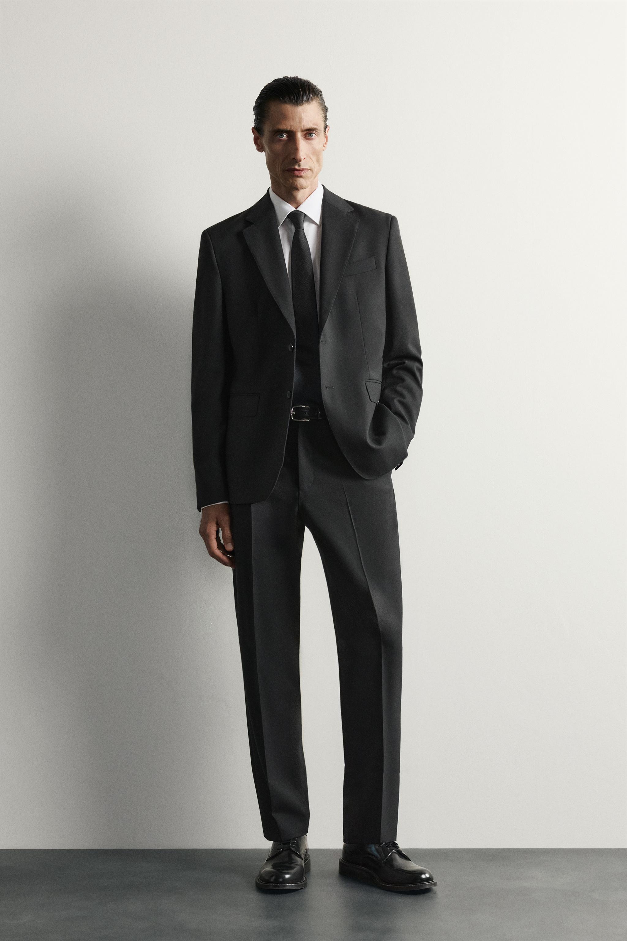 100%ウール レギュラーフィットスーツ | ZARA Japan / 日本