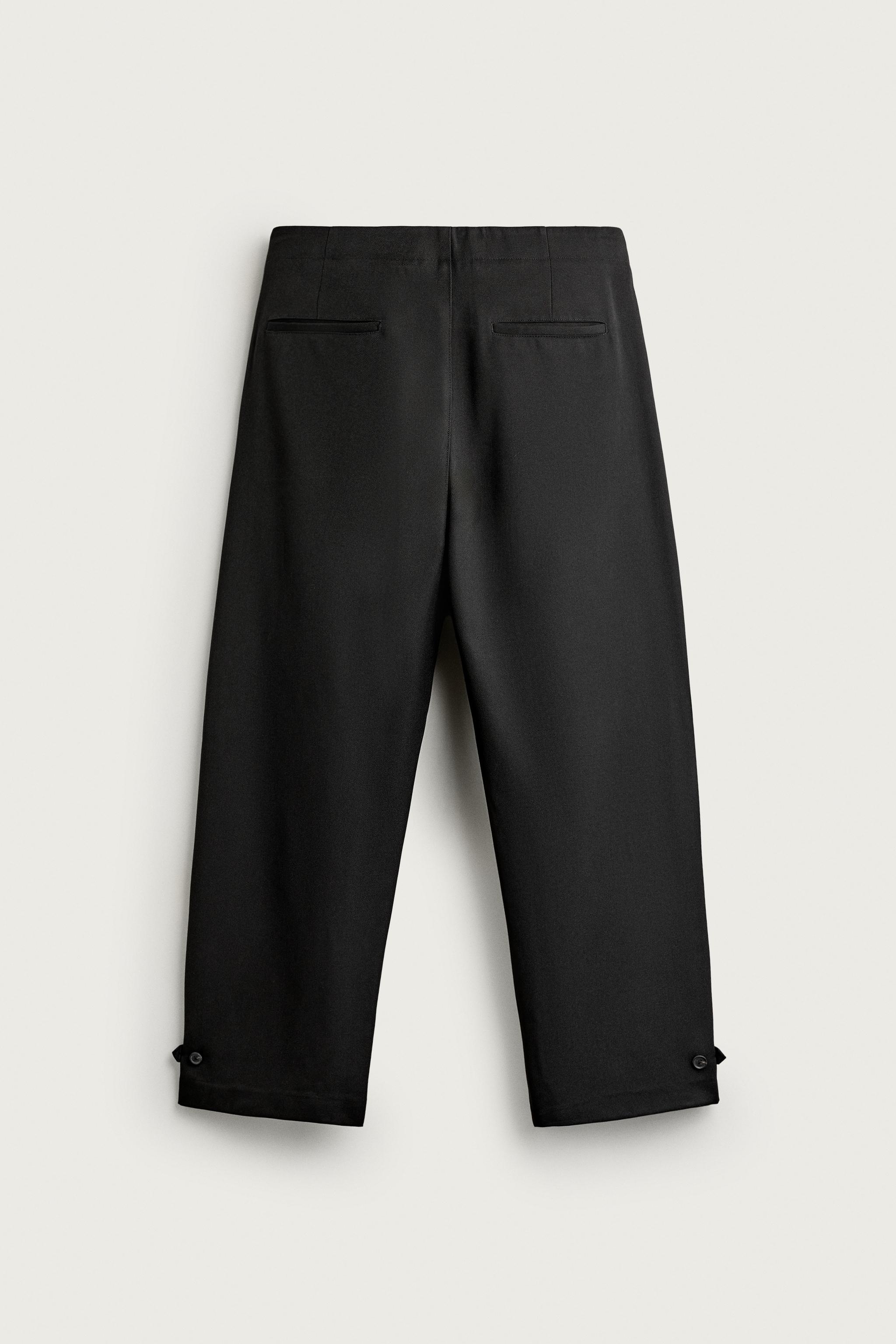 PANTALON COSTUME BARREL FIT PATTE