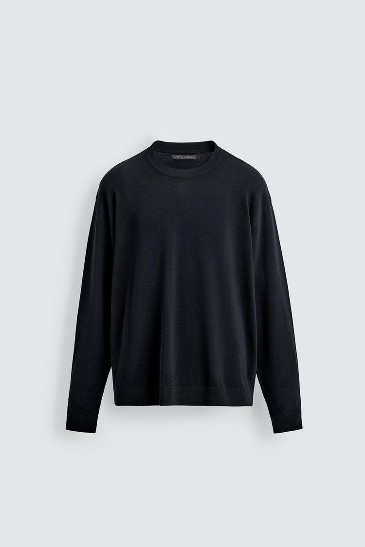 ZARA BASIC REGULAR FIT JUMPER