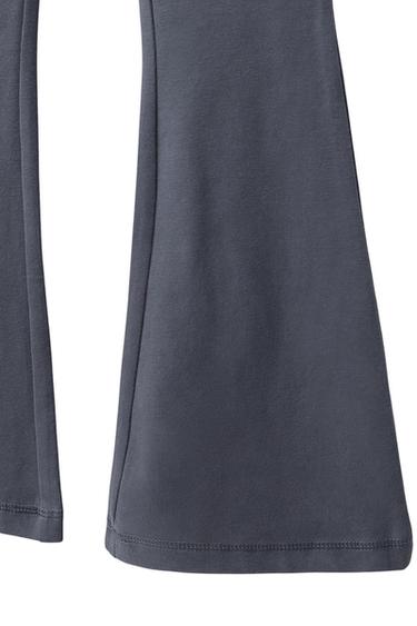 LEGGING FLARE TEXTO - Azul de Zara