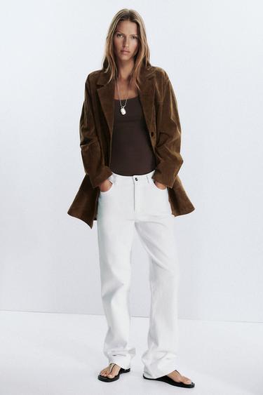 KAMISETA, POLIAMIDAZKOA, TIRANTE ZABALAREKIN - Txokolate kolorea, Zara-rena