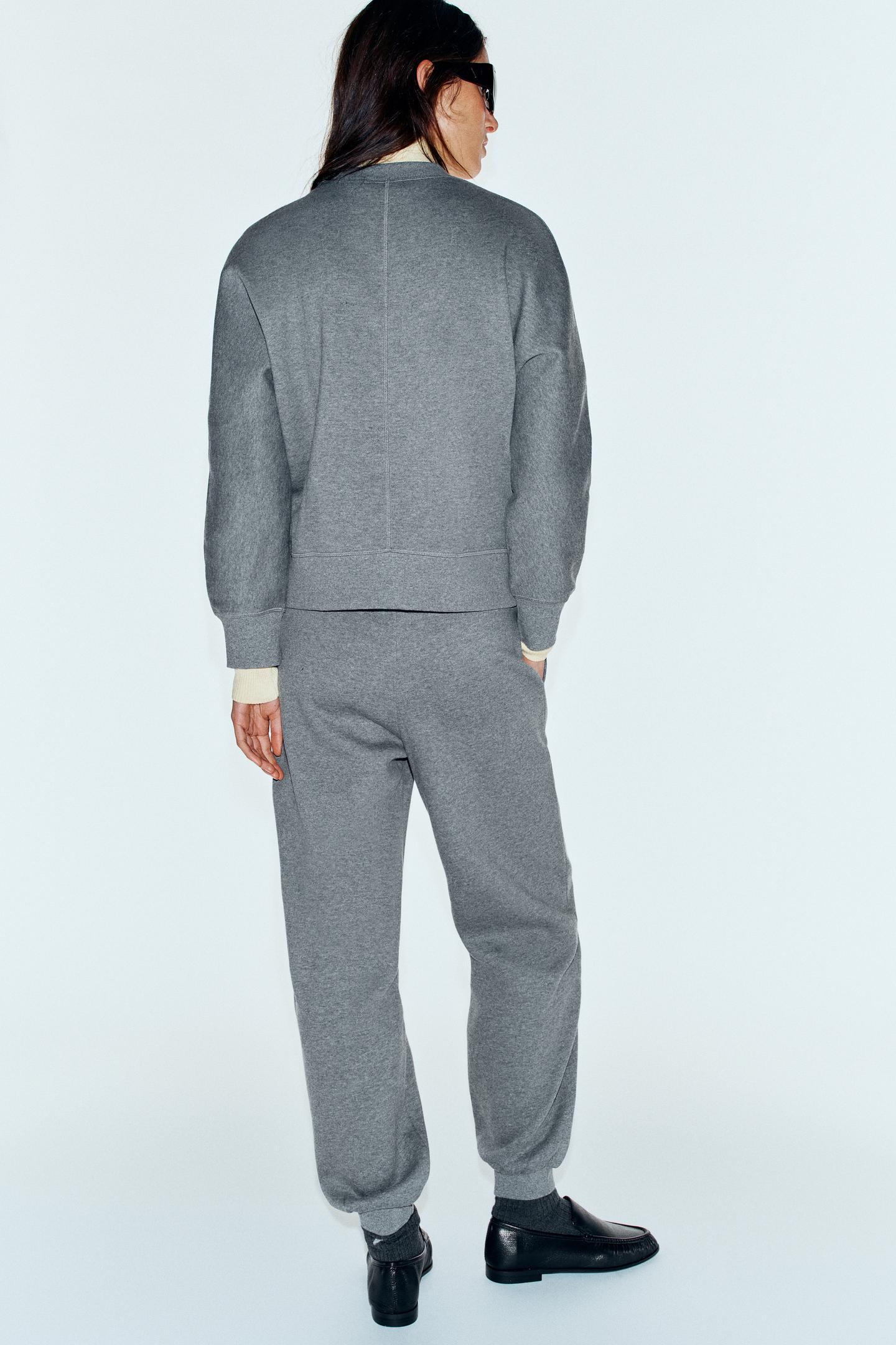 Женская толстовка Zara Basic Fleece — фото 5