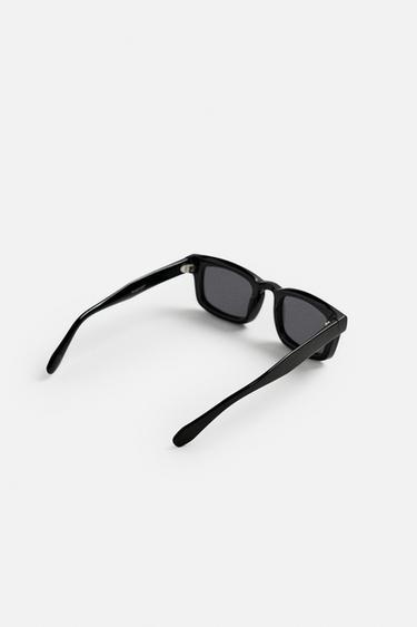 LUNETTES DE SOLEIL RECTANGULAIRES - Noir de Zara - Image 6