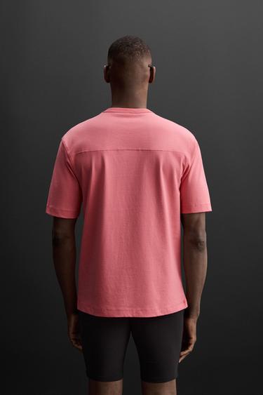 T-SHIRT HEAVY WEIGHT - Saumon de Zara - Image 2