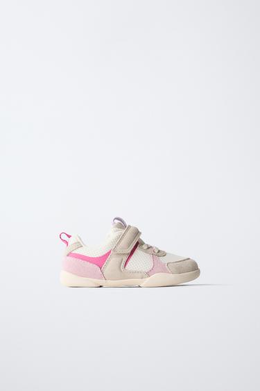 Zara BAREFOOT COLOR SNEAKERS - Pink