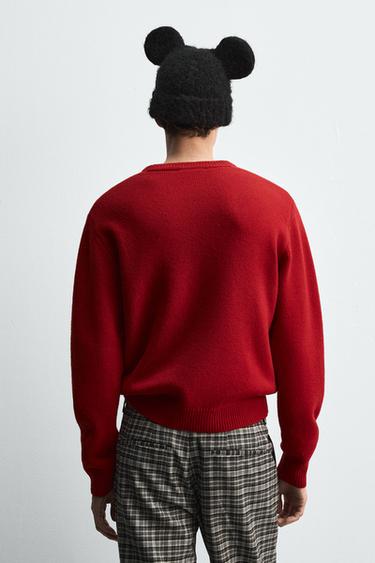 MONTY WOOL SWEATER HARRY LAMBERT FOR ZARA X DISNEY - Red by Zara - Image 2