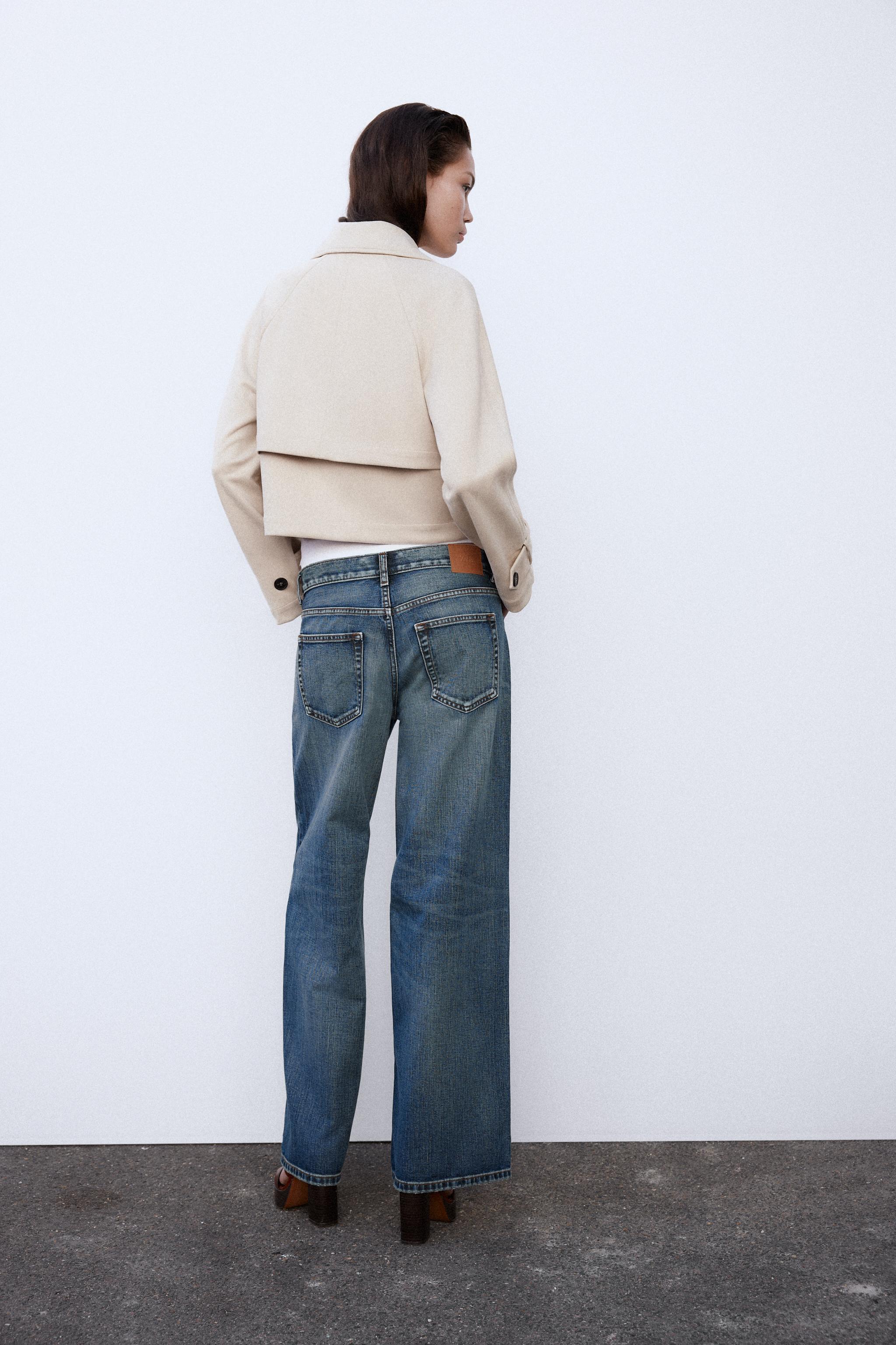 スペイン発送 ZARA スエード風のショートトレンチ 上品シンプル スペイン発送 ZARA スエード風のショートトレンチ 上品シンプル