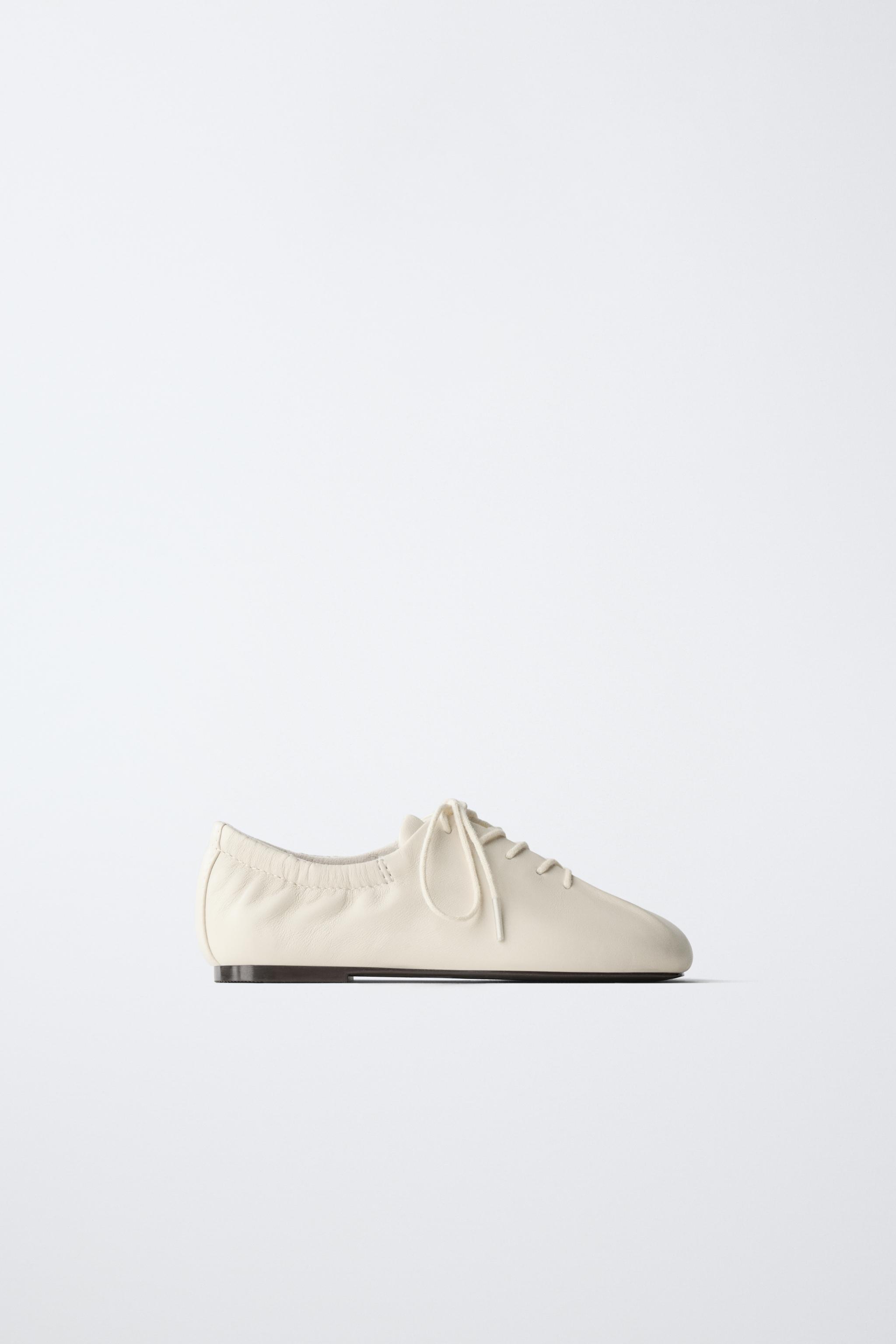 LEATHER DERBY SHOES