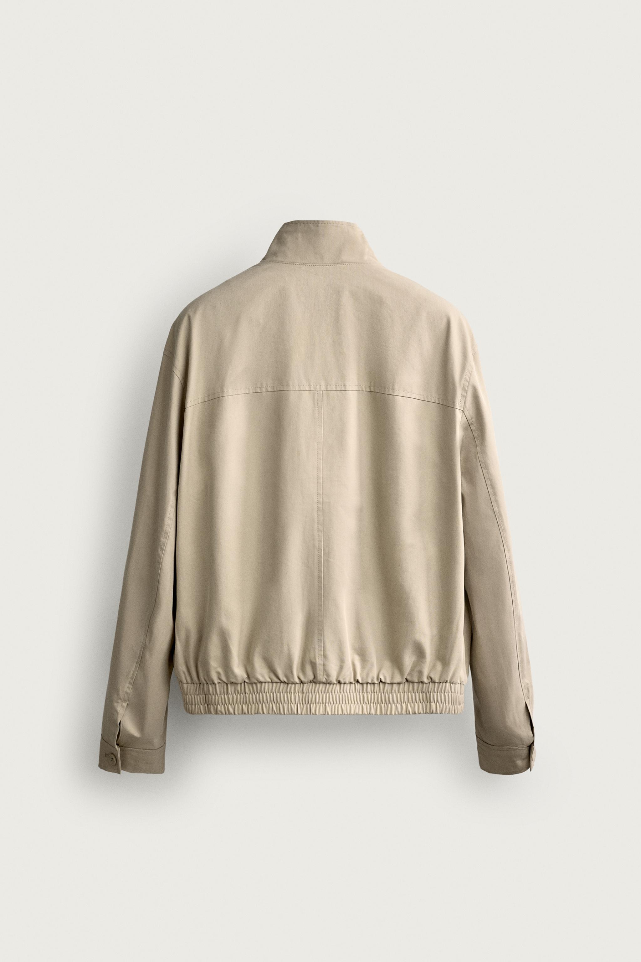 BLOUSON REGULAR FIT COTON - LYOCELL