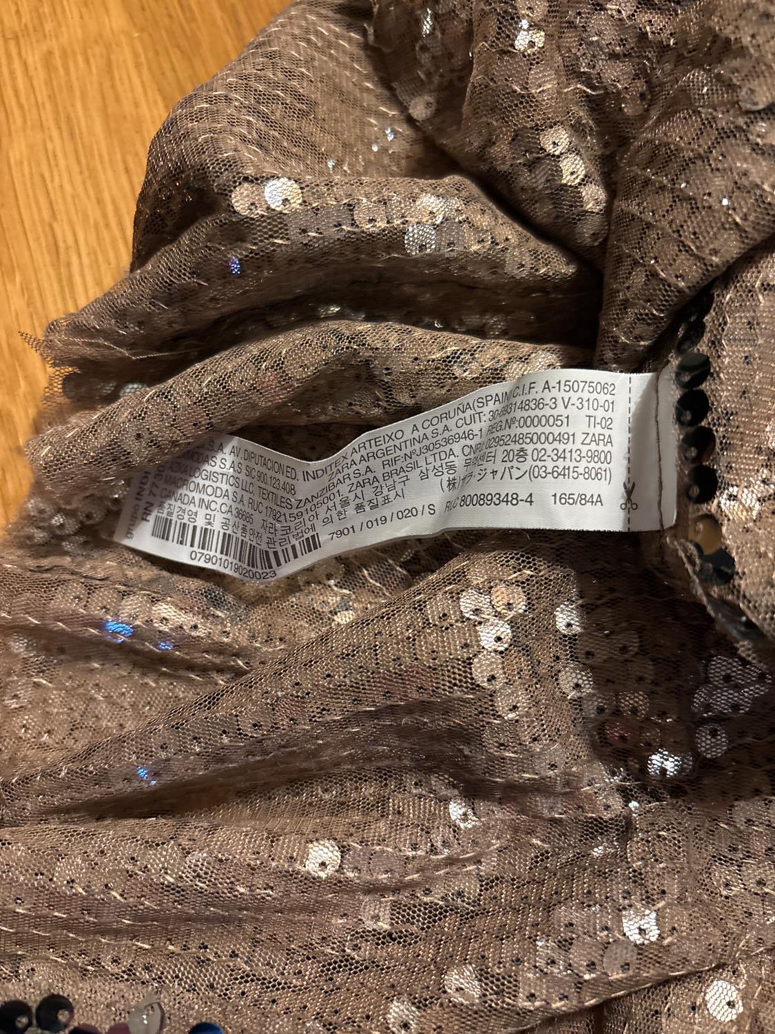 SEQUINNED CAMOUFLAGE DRESS - Image 4