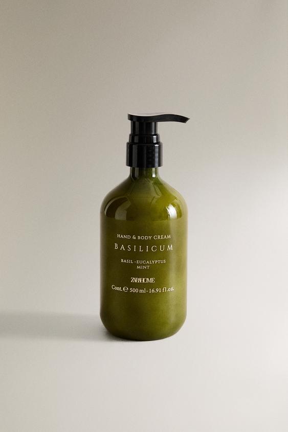 (500 ML) CREME PARA MÃOS E CORPO BASILICUM - Menta da Zara - Imagem 0