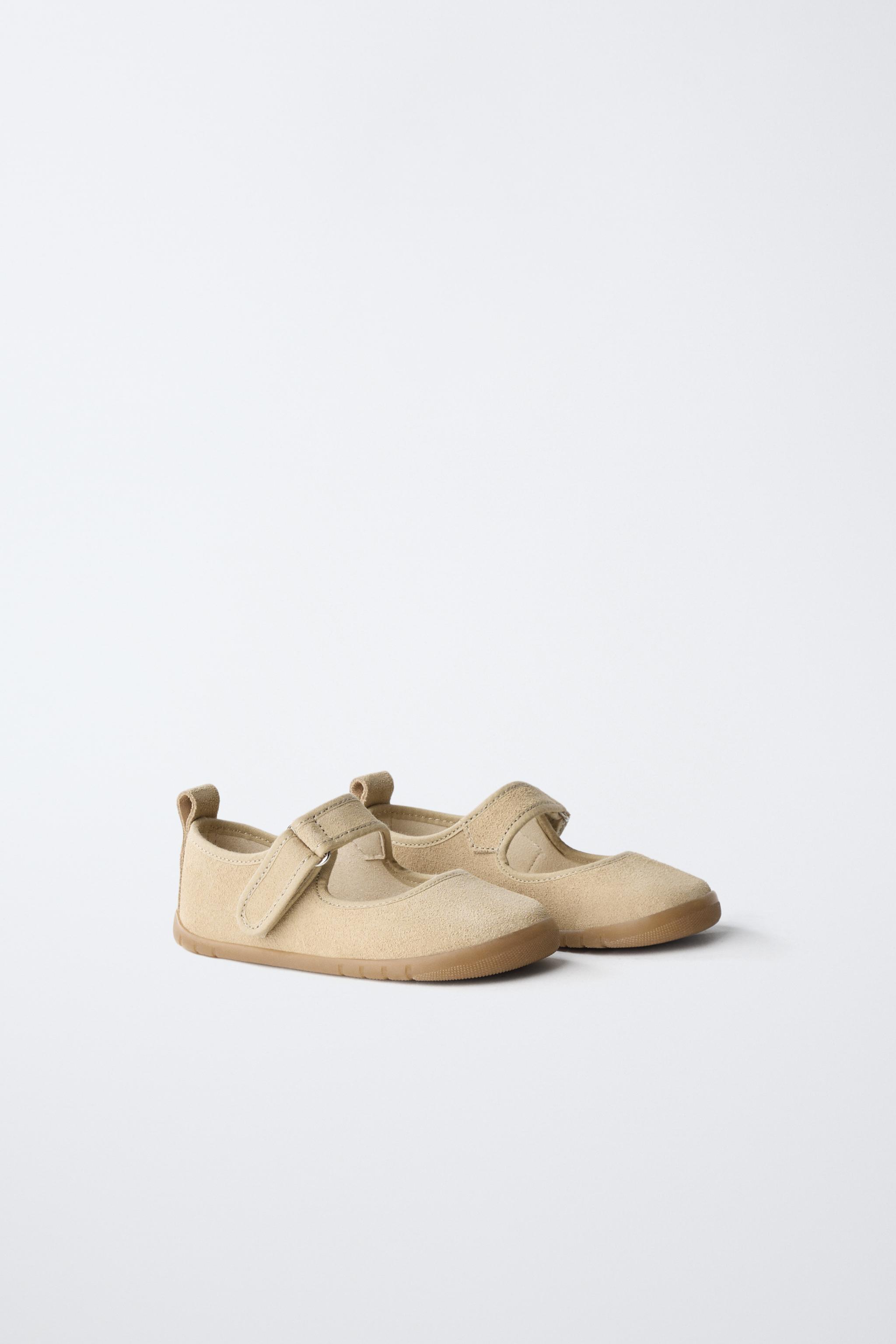 BALLERINES EN CUIR PIEDS NUS