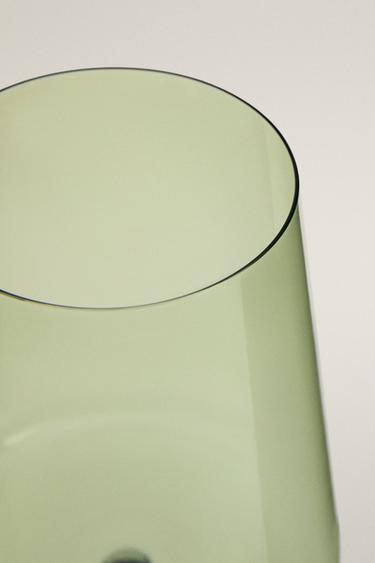 VERRE CRISTALLIN CÔNIQUE - Vert de Zara - Image 2