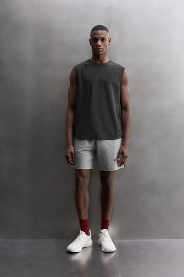 TECHNICAL TANK TOP - Anthracite grey by Zara