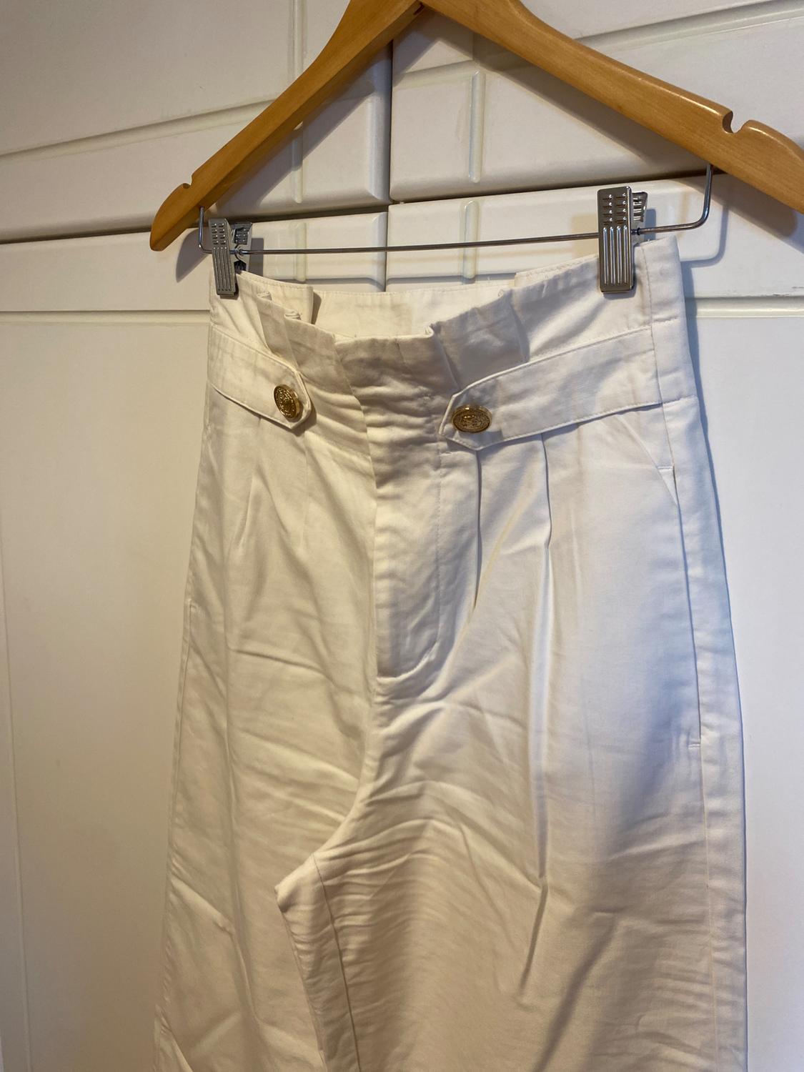 PAPERBAG TROUSERS WITH BELT LOOPS - Image 2