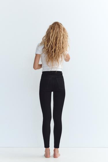 JEAN TRF SCULPT TAILLE HAUTE - Noir de Zara - Image 4