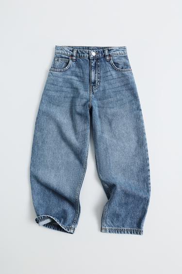 DENIM BAGGY RELAXED - Blue by Zara