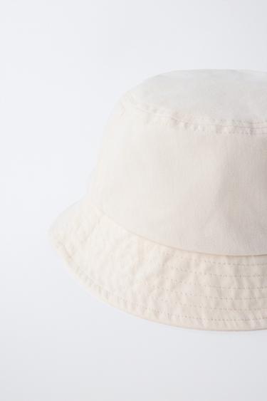 CHAPEAU BOB COUTURES - Écru / Chiné de Zara - Image 2