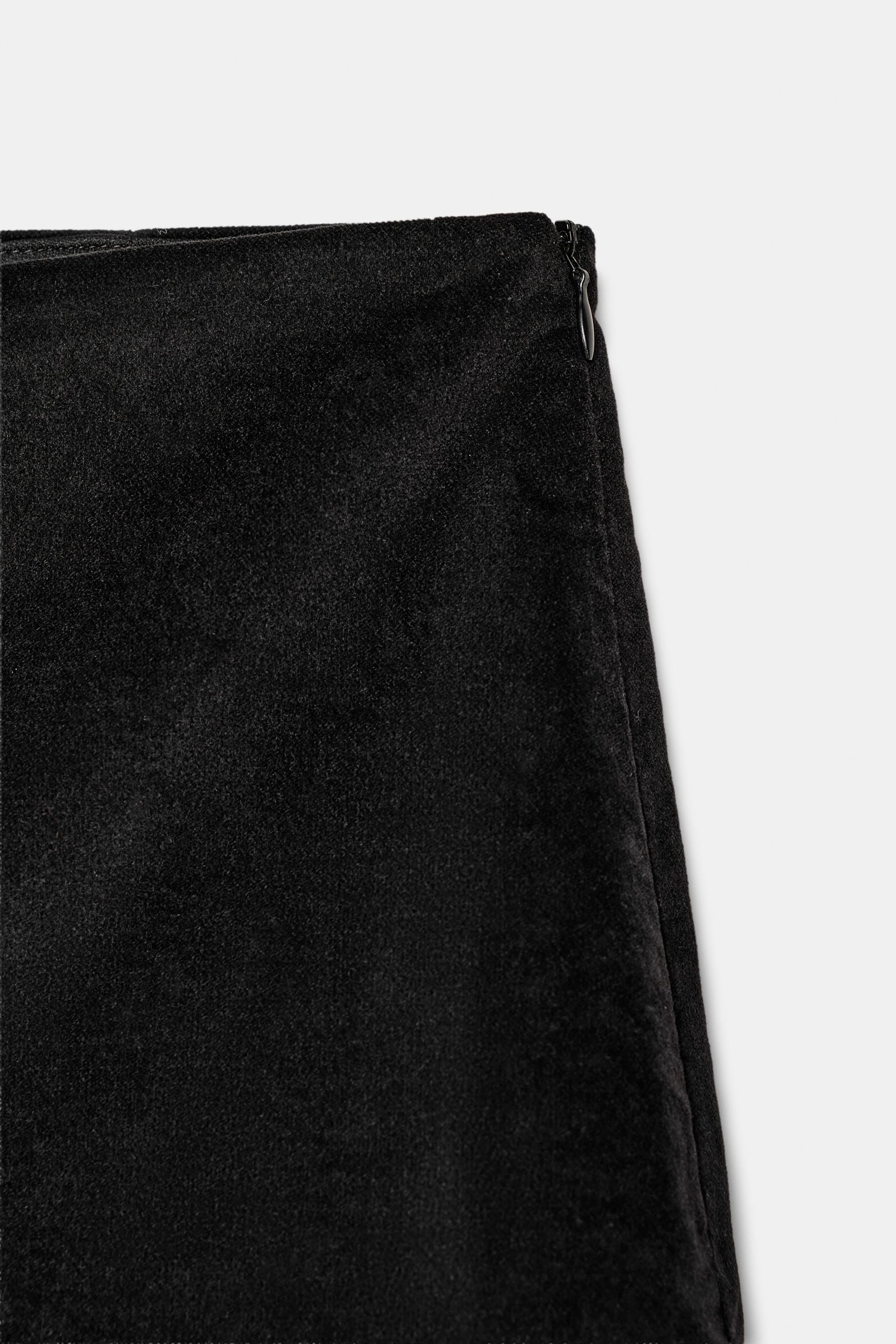 SHORT MINI EN VELOURS