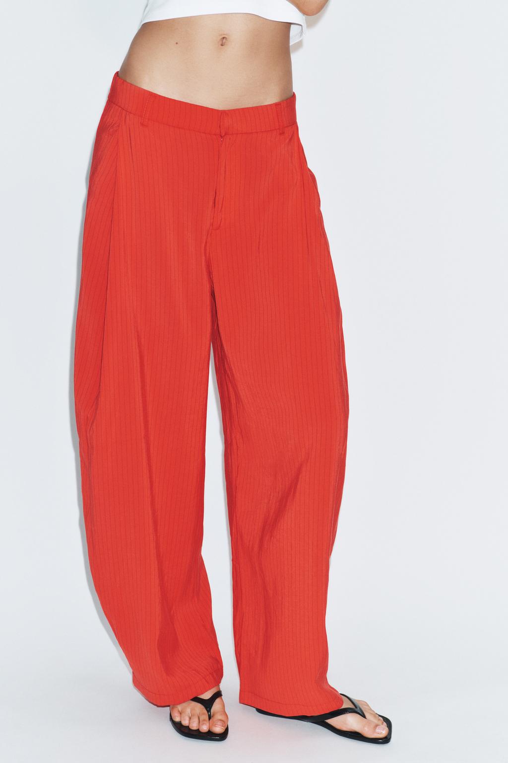 FLOWY PLEATED PANTS - image 2