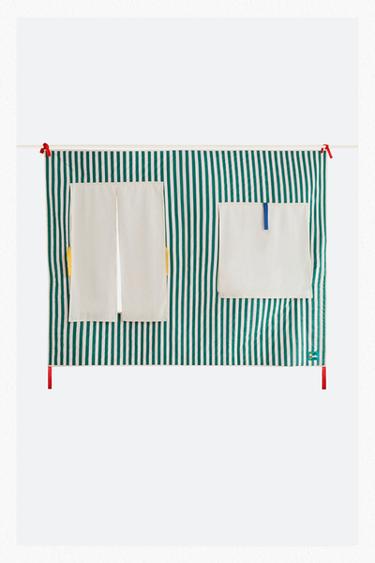 RIDEAU ENFANT COTON FENÊTRES X THE ANIMALS OBSERVATORY - Multicolore de Zara