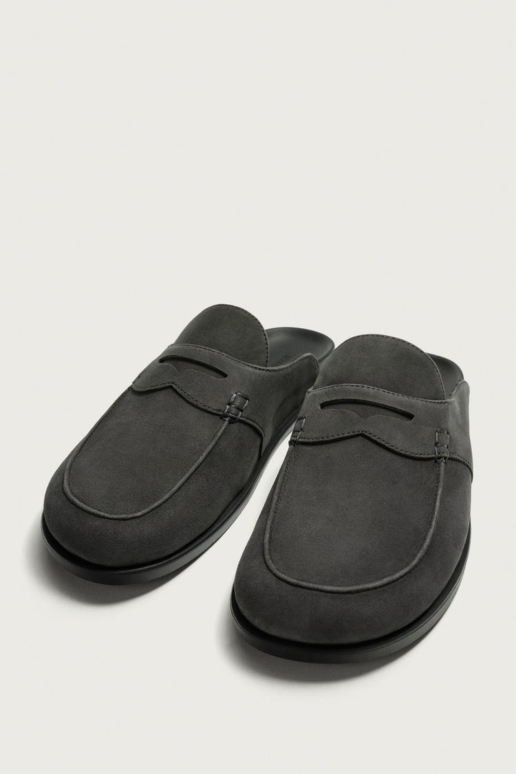 MOCASINES DE CUERO TIPO CLOGS 5