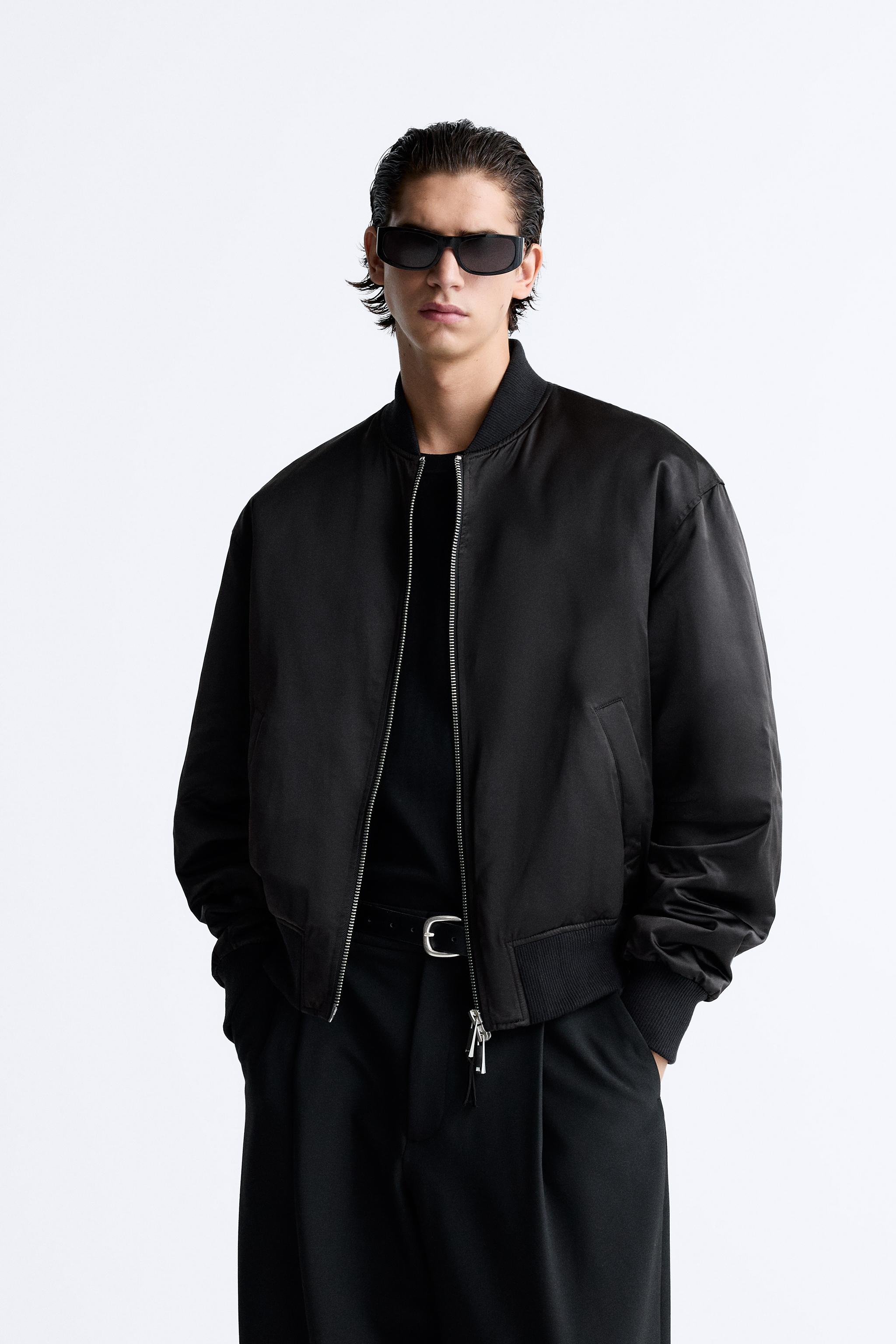 Cazadora bomber clearance zara hombre