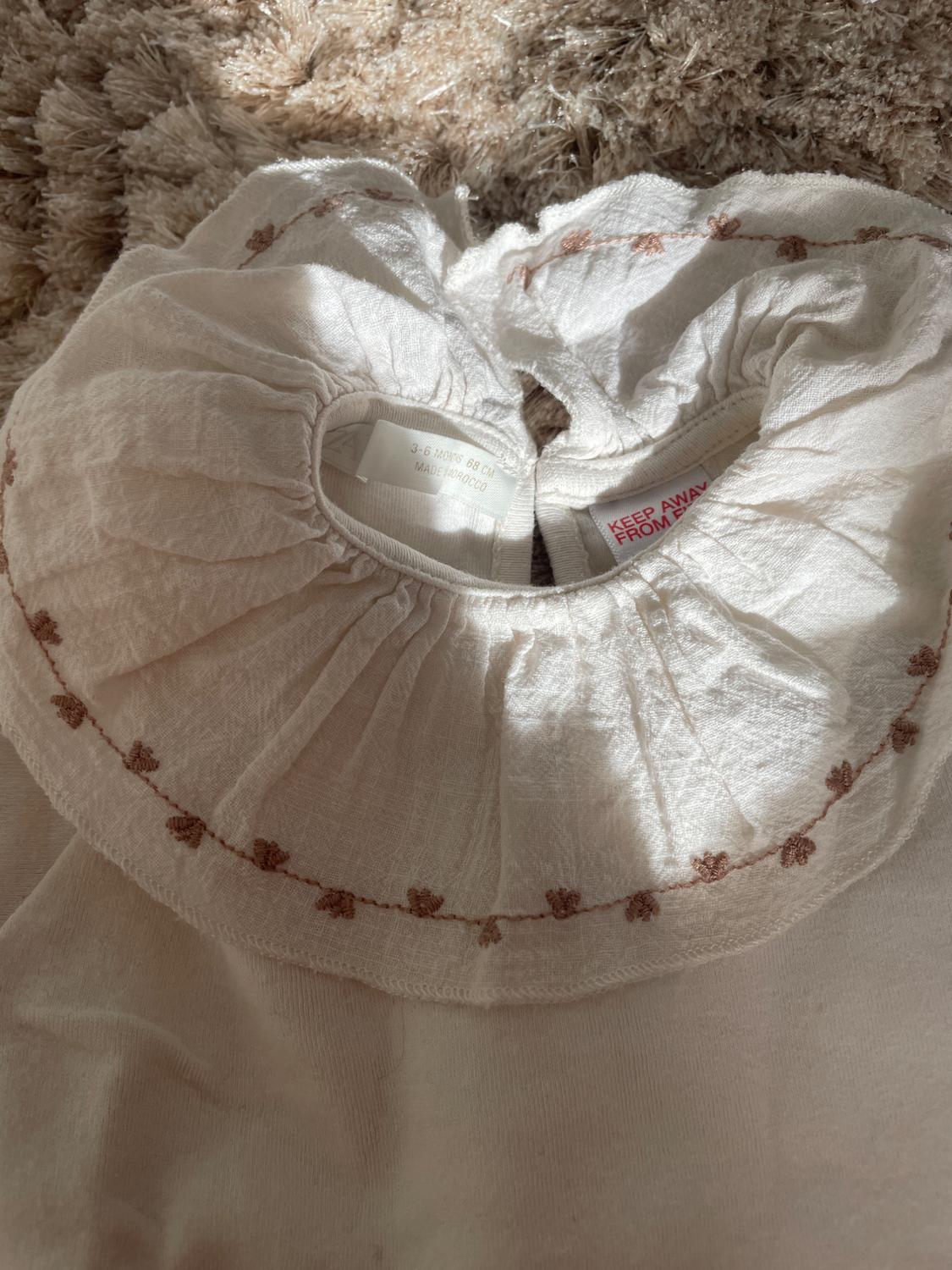 T-SHIRT WITH CONTRAST COLLAR - Image 3