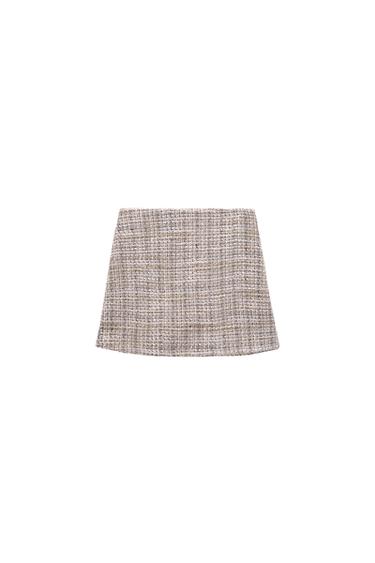 TEXTURED SKORT