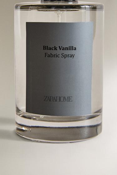 (100 ML) BLACK VANILLA FABRIC FRESHENER SPRAY - Black by Zara - Image 2